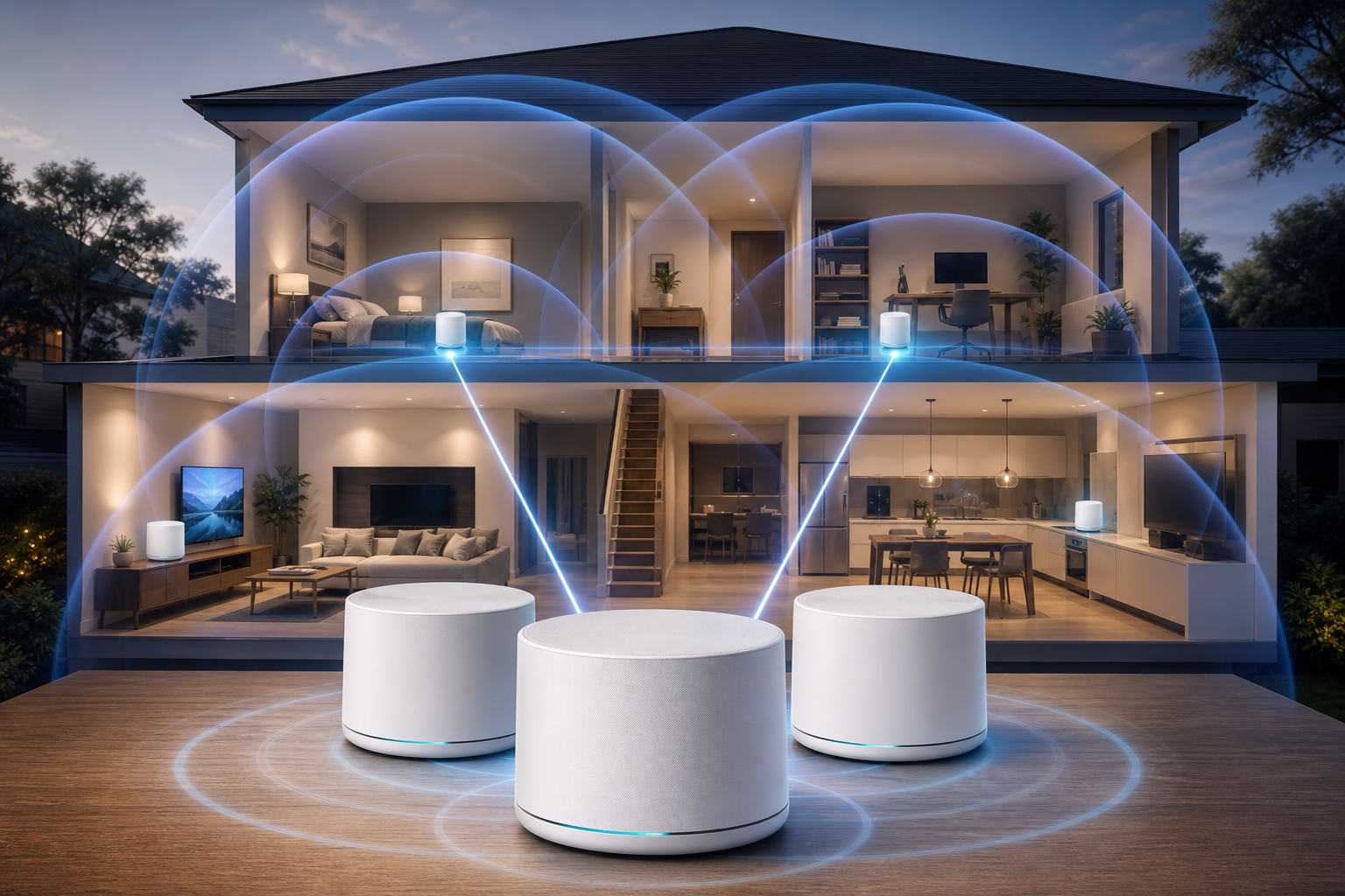 2026-cı ilin ən yaxşı Mesh Wi‑Fi sistemləri: evdə ölü zonalara son qoyan modellər