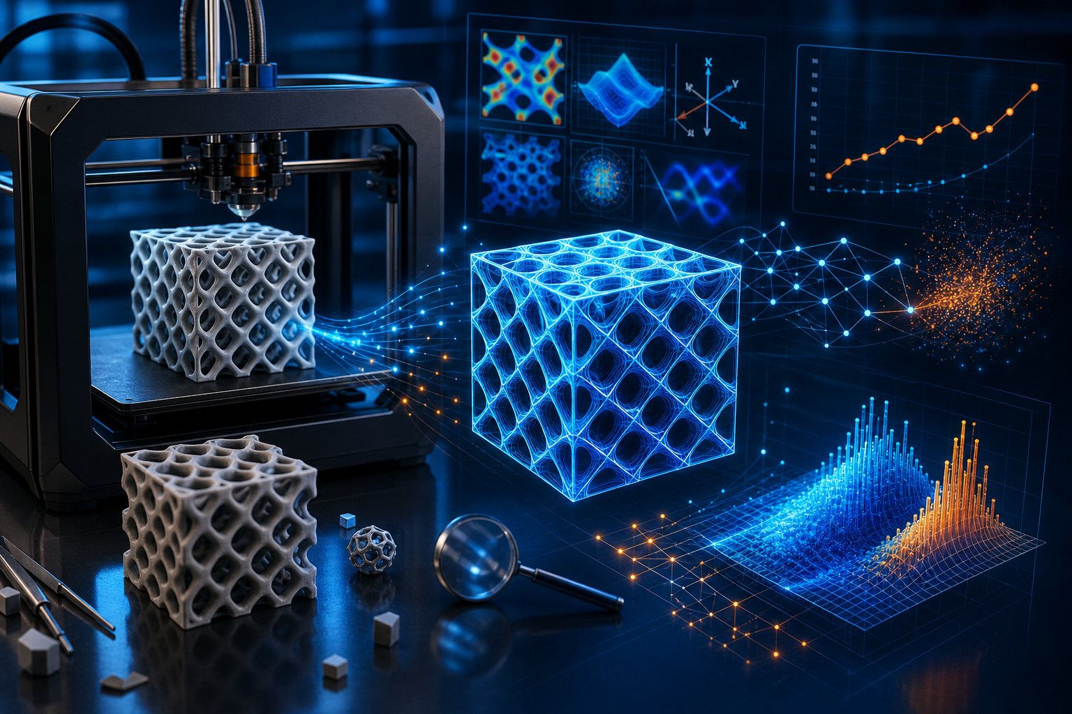 3D çap metamateriallarında problem printerdə deyil, modeldə imiş: Daha yaxşı data proqnozları dəqiqləşdirir