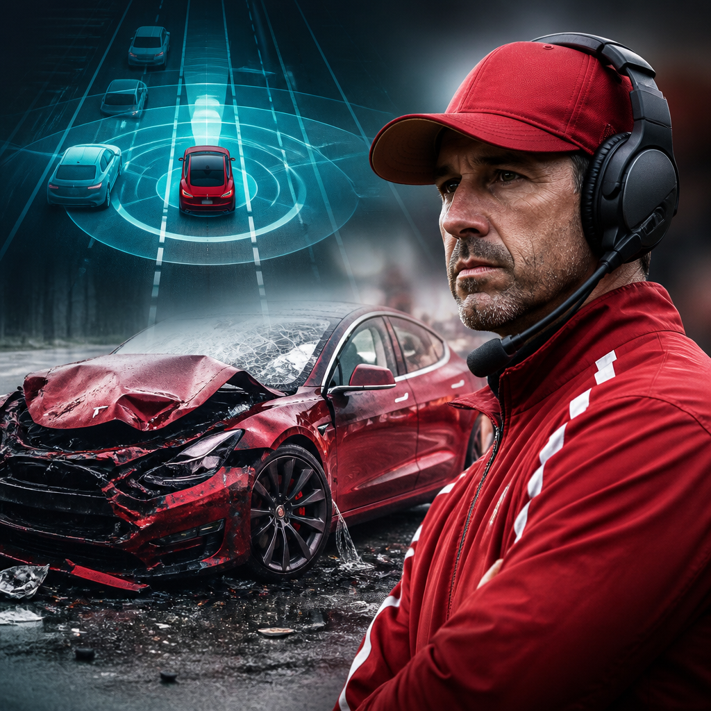 49ers məşqçisi Tesla qəzasında Autopilot-un aktiv olduğunu açıqladı