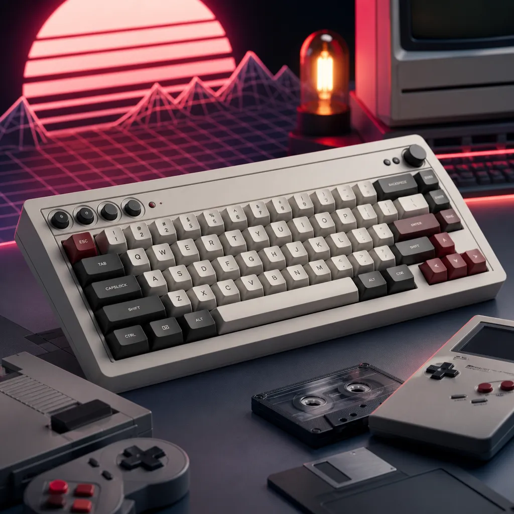 8BitDo retro mexaniki klaviaturası Amazon-da 30% ucuzlaşdı