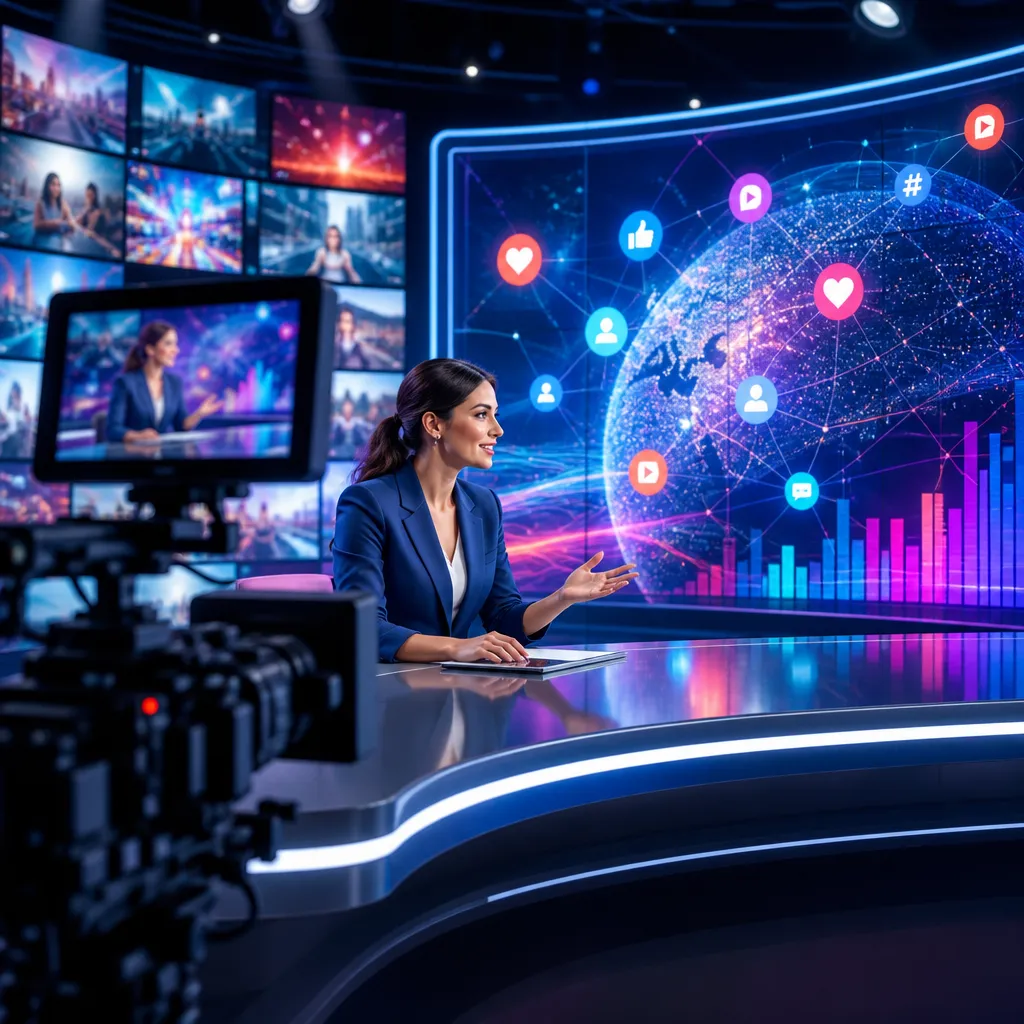 ABC News xəbərləri sosial media trendlərinə görə seçən canlı şou təqdim etdi
