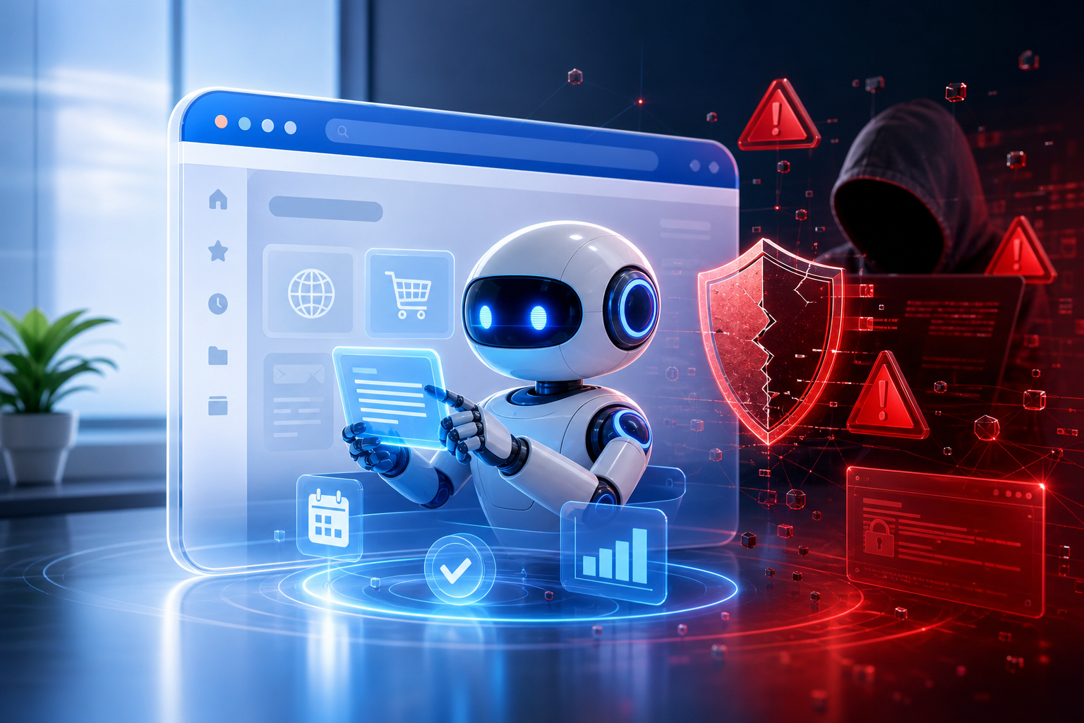 AI agentli brauzerlər rahatlıq gətirir, amma kibertəhlükəsizlik riskləri də böyüyür