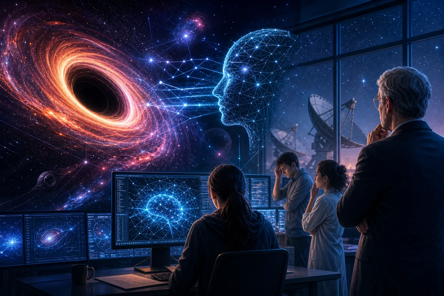 AI astrofizikanı dəyişir: alimlər qara dəlikləri öyrənən yeni nəslin bacarıqlarından narahatdır
