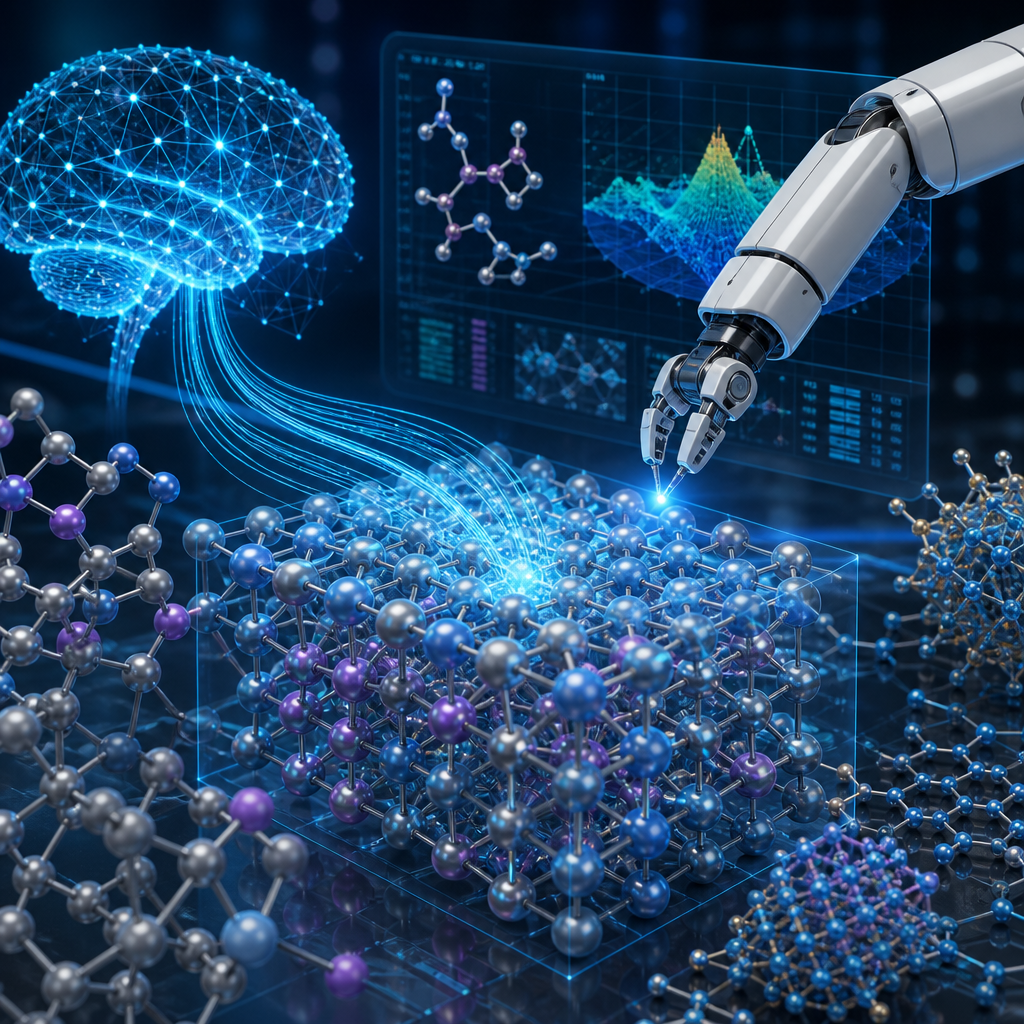 AI atom səviyyəsində simulyasiyaları avtomatlaşdırır: yeni materialların kəşfi sürətlənə bilər
