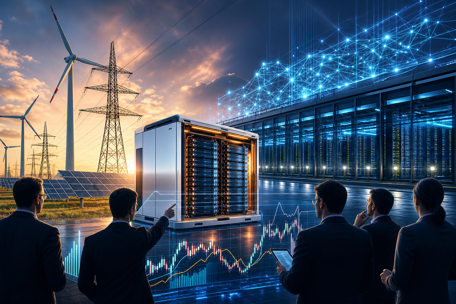 AI data mərkəzləri enerji bazarını qızışdırır: Tesla-nın batareya biznesinə hamı göz dikib