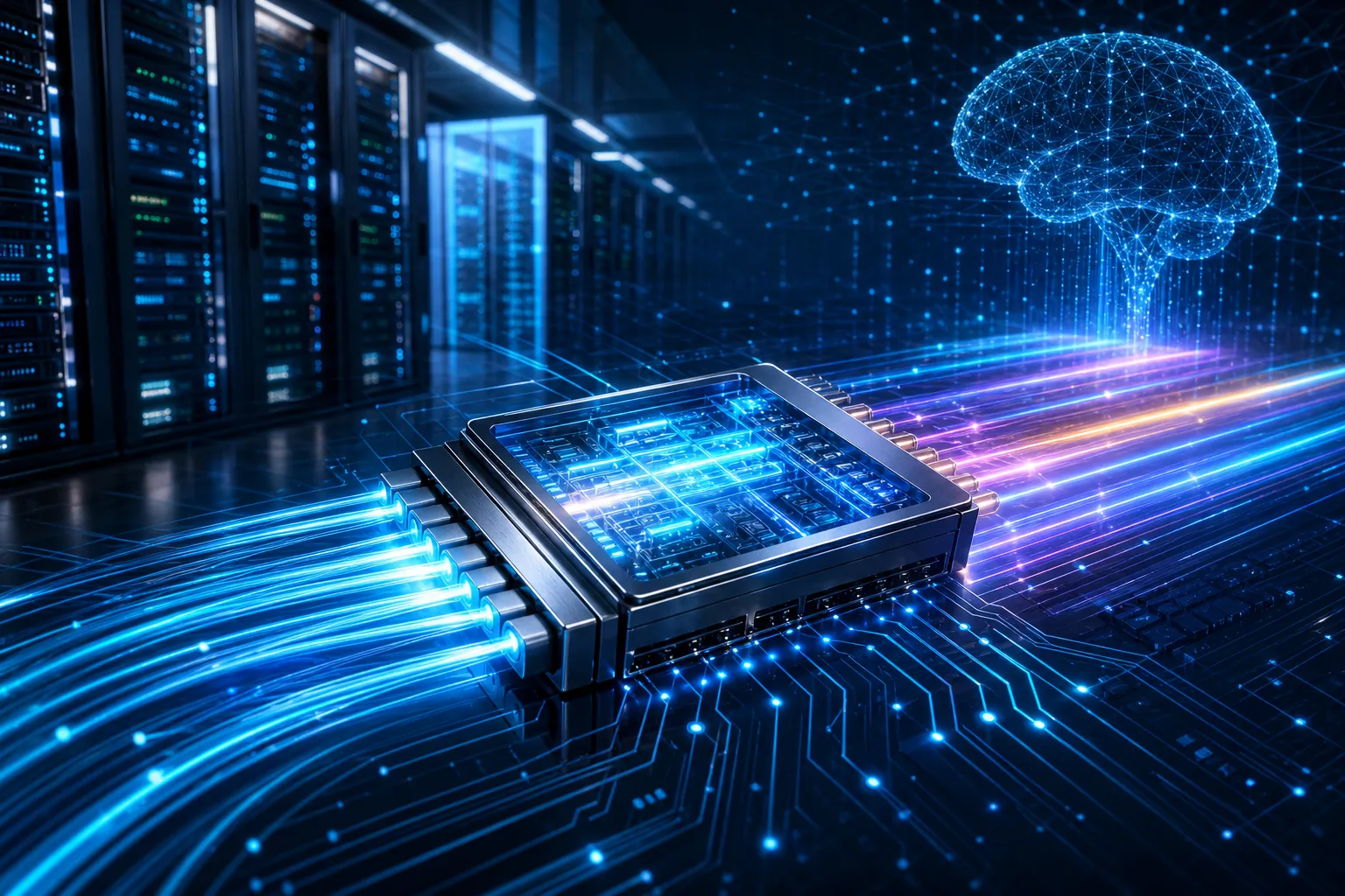 AI data mərkəzlərinin sürət problemini həll edə biləcək tam optik siqnal prosessoru hazırlandı
