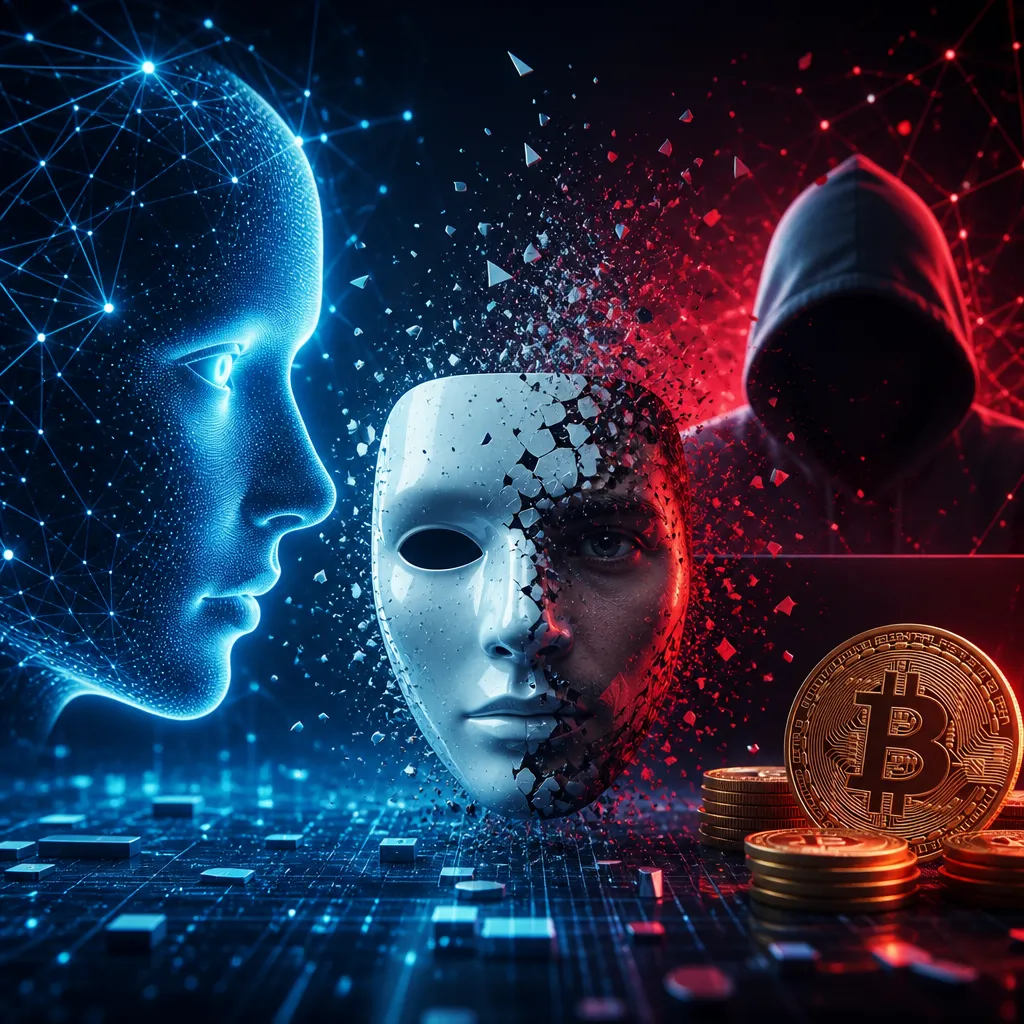 AI kripto fırıldaqçılığını partlatdı: saxta kimlik hücumları 1,400% artıb
