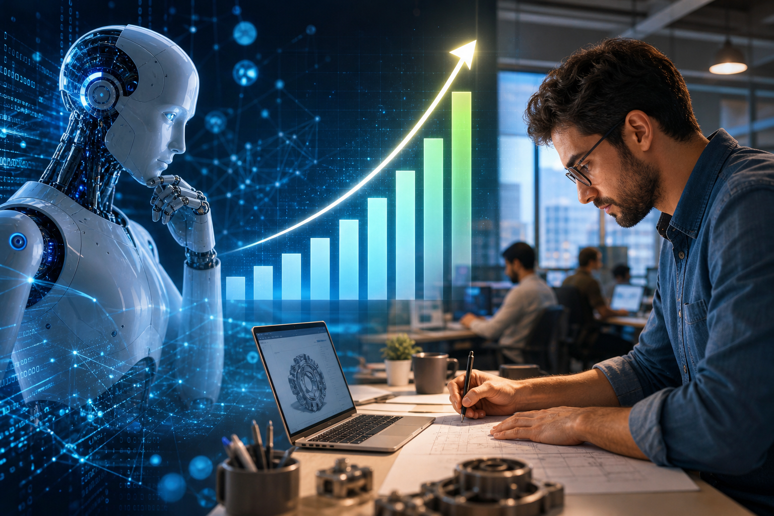 AI mühəndis işlərini bitirəcək deyilirdi, yeni data tam əksini göstərir
