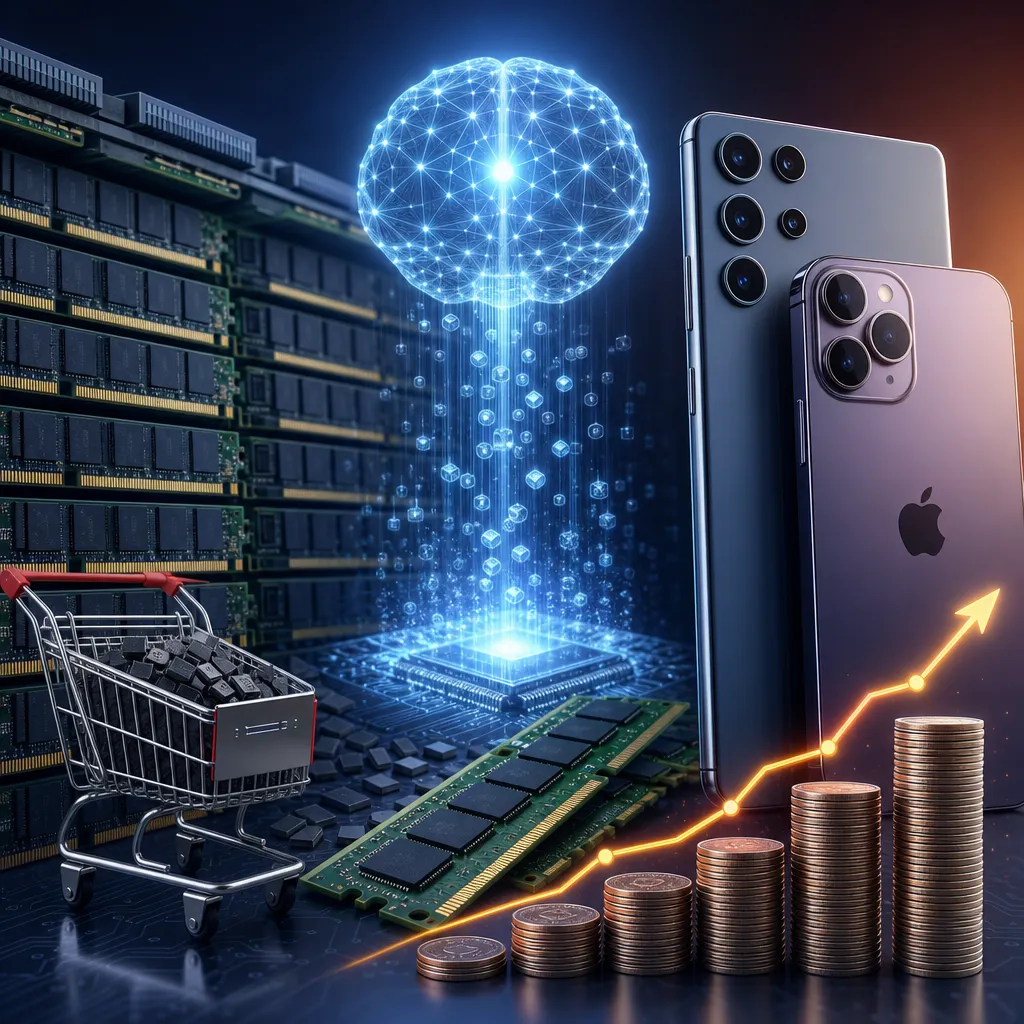 AI tələbi RAM çatışmazlığı yaratdı: Samsung və Apple telefonları 2026-da niyə bahalaşacaq?