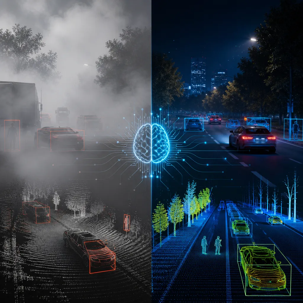 AI sensor “halüsinasiyalarını” azaldır: modellər tüstüdə və gecə daha etibarlı ola bilər