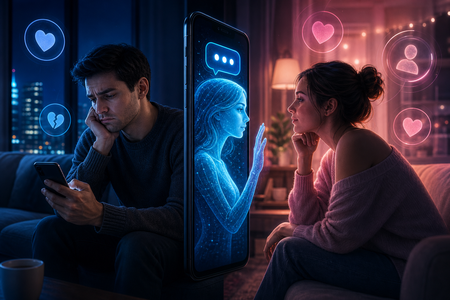 AI sevgili tətbiqləri subayları soyudur: Sorğu münasibətlərdə chatbotlara inamın zəif olduğunu göstərir