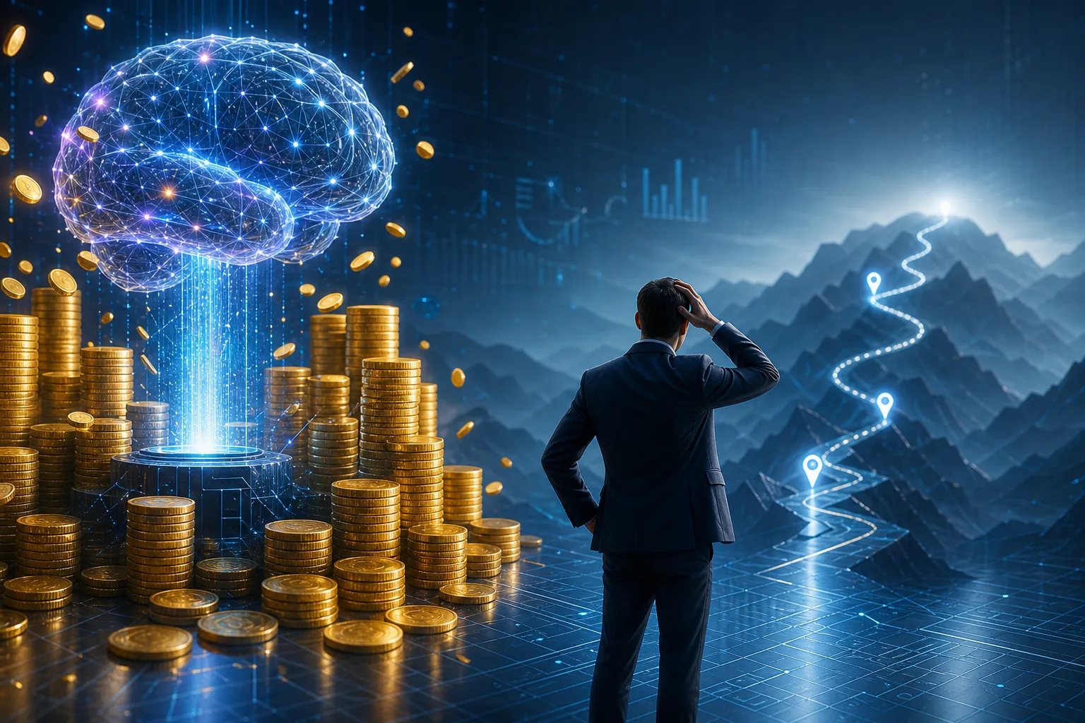 AI xərcləri şişir: Şirkətlər süni intellektin real qazancını hələ də axtarır
