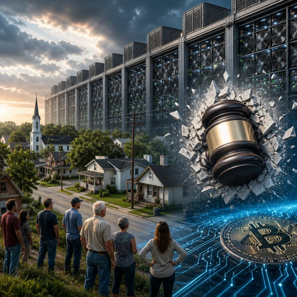 Alabama qəsəbəsi 50 MW-lıq Bitcoin mədəninə qarşı aciz qaldı: qanundakı boşluq hər şeyi dəyişdi