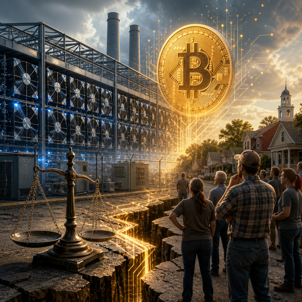Alabama qəsəbəsi 50 MW-lıq Bitcoin mədəninə qarşı aciz qaldı: qanundakı boşluq hər şeyi dəyişdi