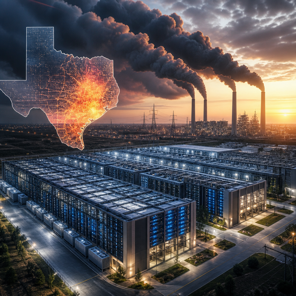 Amazon-un Texasdakı data mərkəzi ABŞ-ın ən böyük karbon mənbəyinə çevrilə bilər