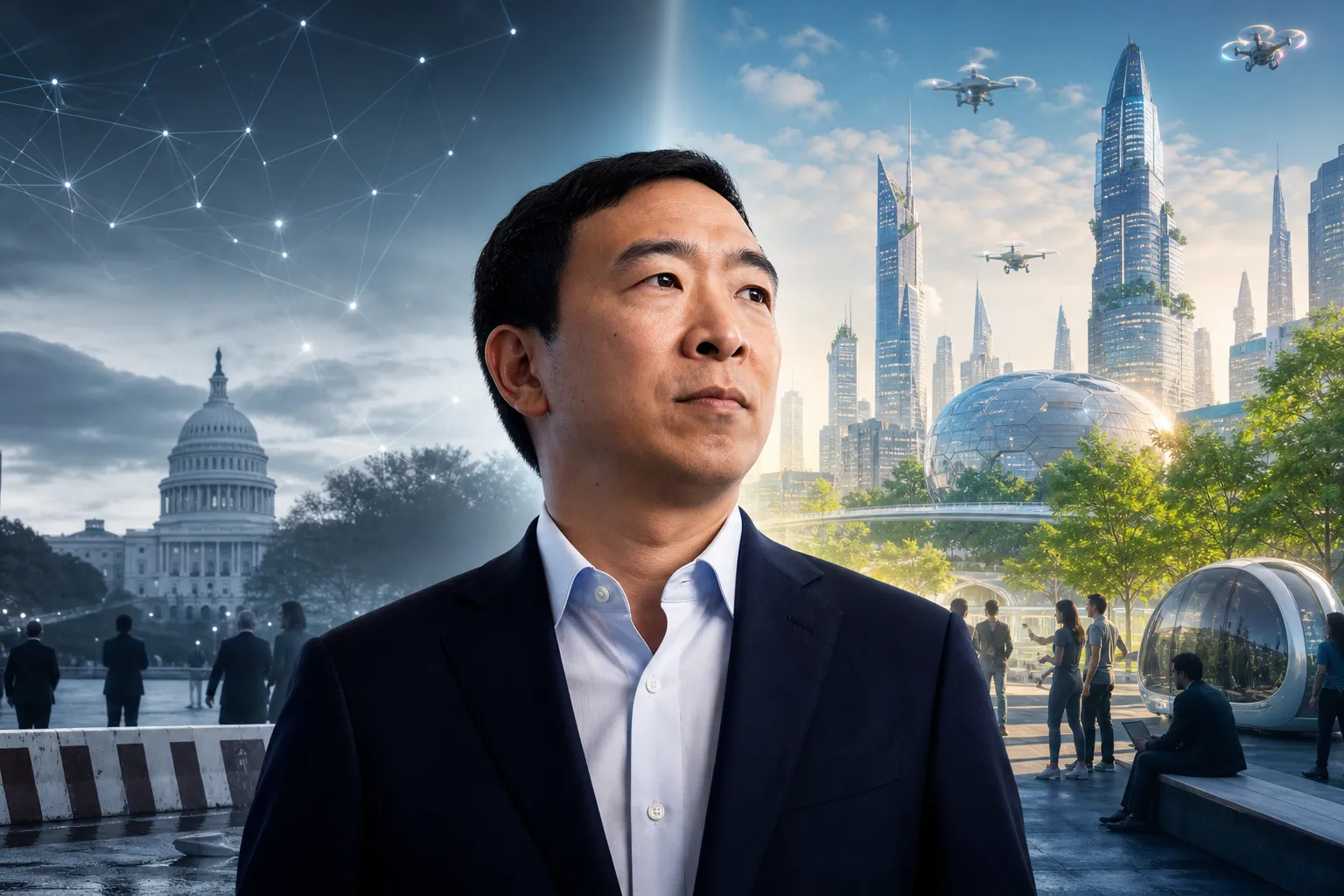 Andrew Yang niyə Vaşinqtonu gözləmir: AI dövründə gələcəyi özü qurmaq istəyir