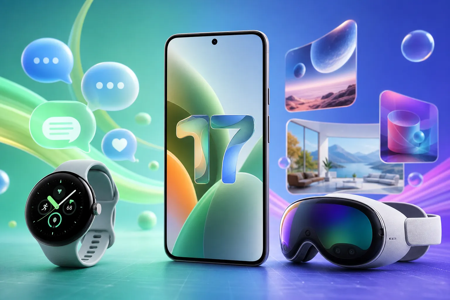Android 17 Pixel telefonlara gəldi: Bubbles, Wear OS 7 və Android XR üçün böyük yeniliklər