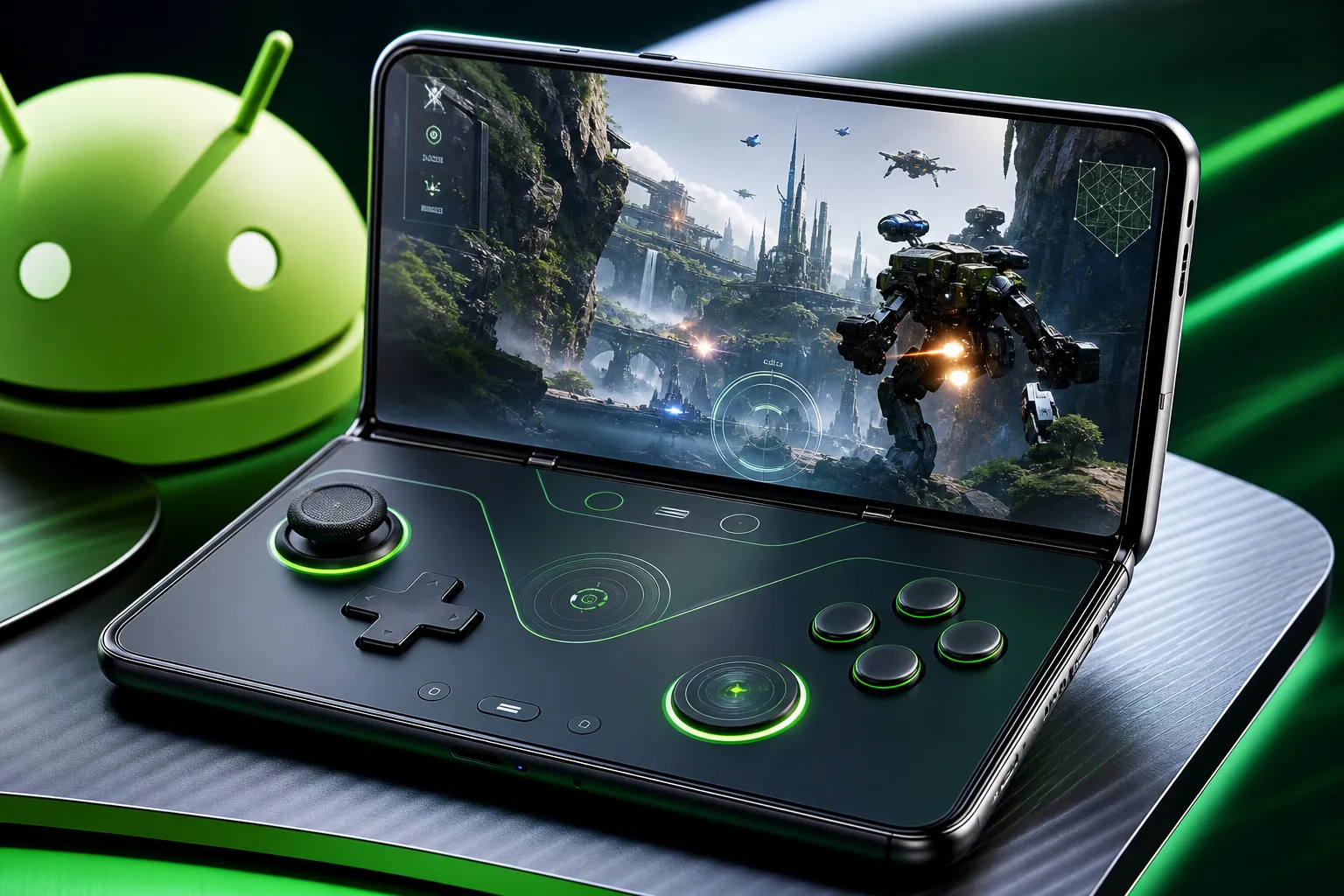 Android 17 qatlanan telefonlarda oyun təcrübəsini dəyişir: ekranın yarısı gamepad olacaq