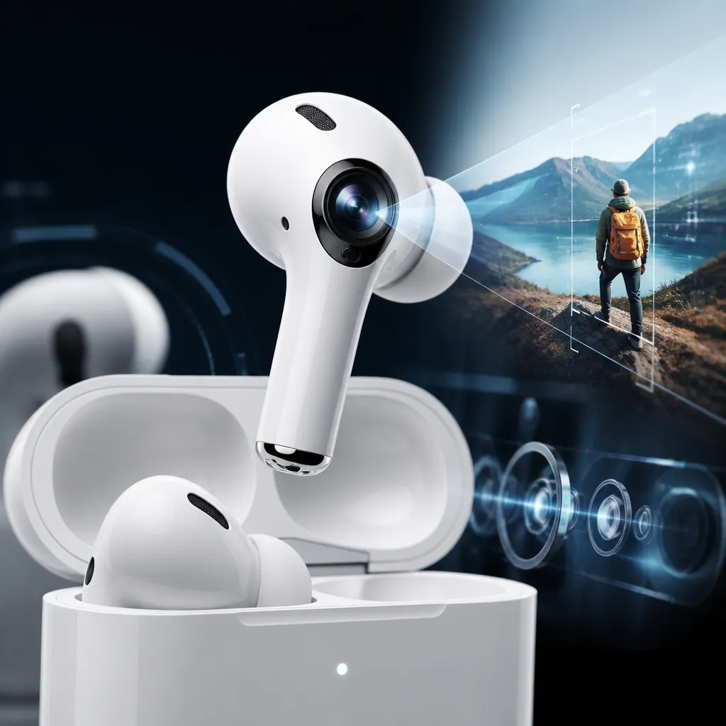 Apple kameralı AirPods hazırlayır? Sızan video böyük ipucu verdi