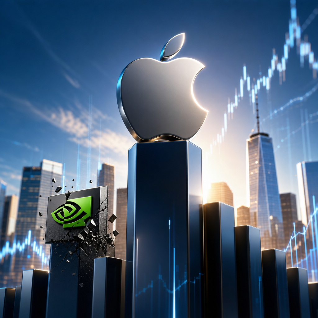 Apple Nvidia-nı keçdi: 4,88 trilyon dollarlıq yeni birja lideri