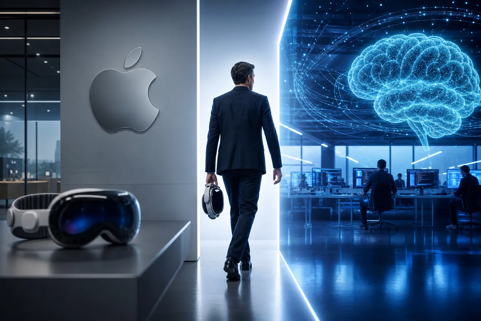 Apple Vision Pro rəhbəri OpenAI-a keçir: Apple-ın smart eynək planları nə olacaq?