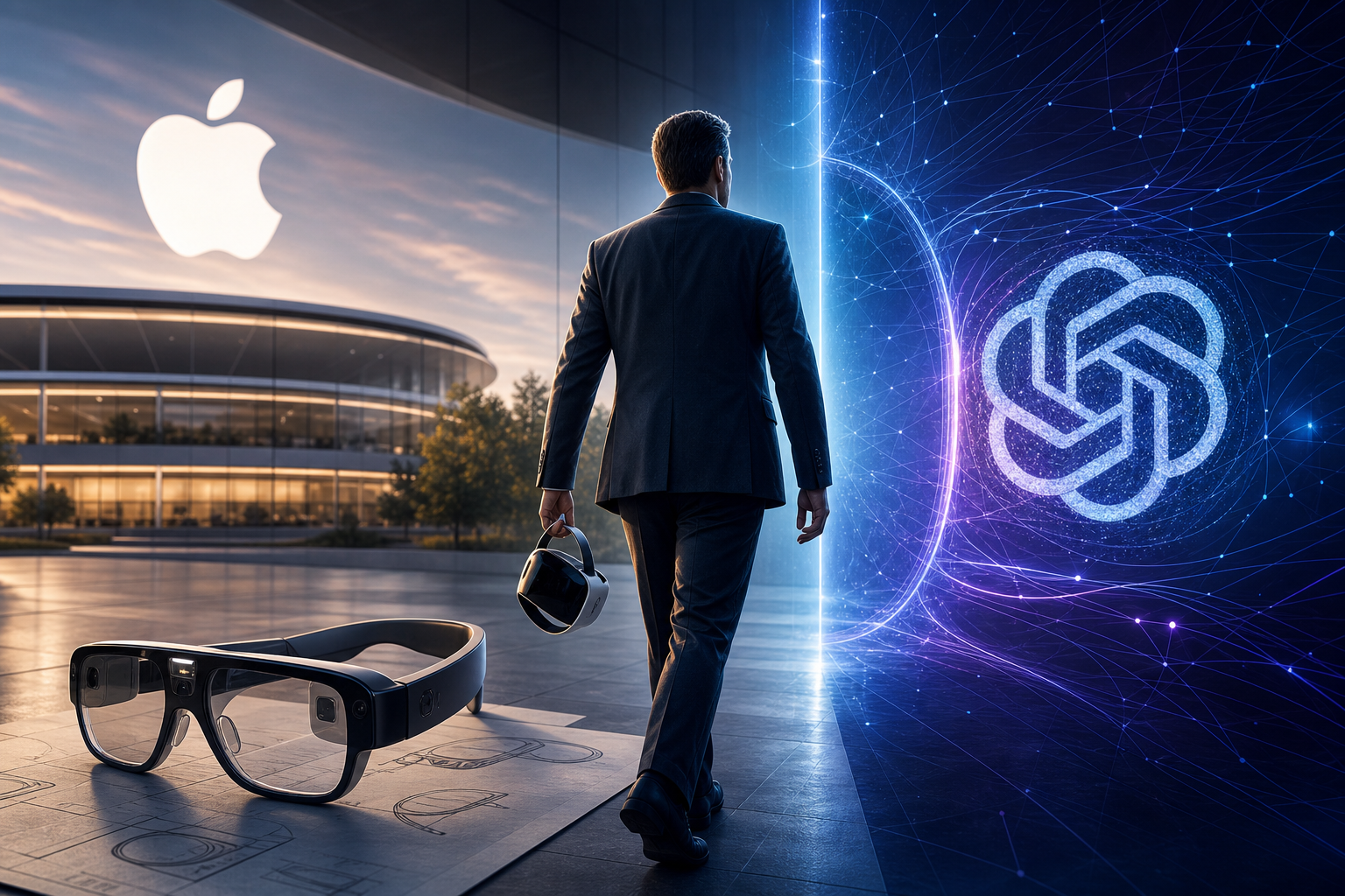 Apple Vision Pro rəhbəri OpenAI-a keçir: Apple-ın smart eynək planları nə olacaq?