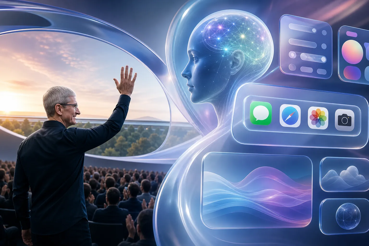 Apple WWDC 2026: Apple Intelligence, Liquid Glass və Tim Cook-un vida səhnəsi