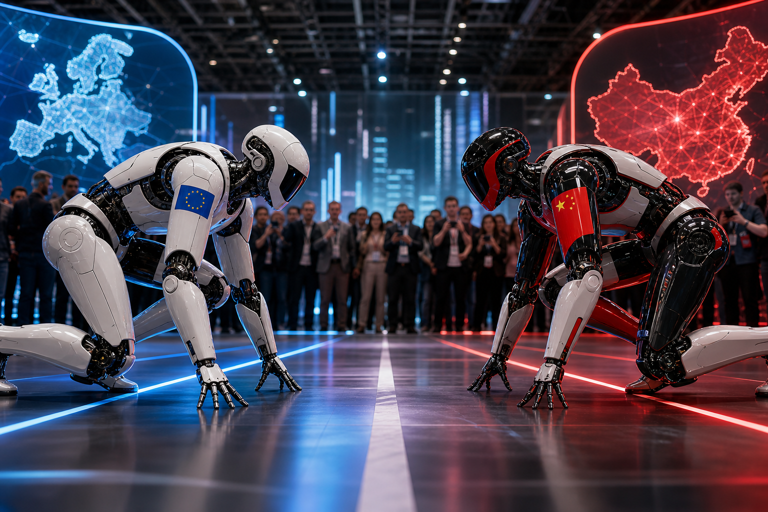 Avropanın robot startapları Çin nəhənglərinə meydan oxuyur: Vivatech-də humanoid yarışı qızışdı