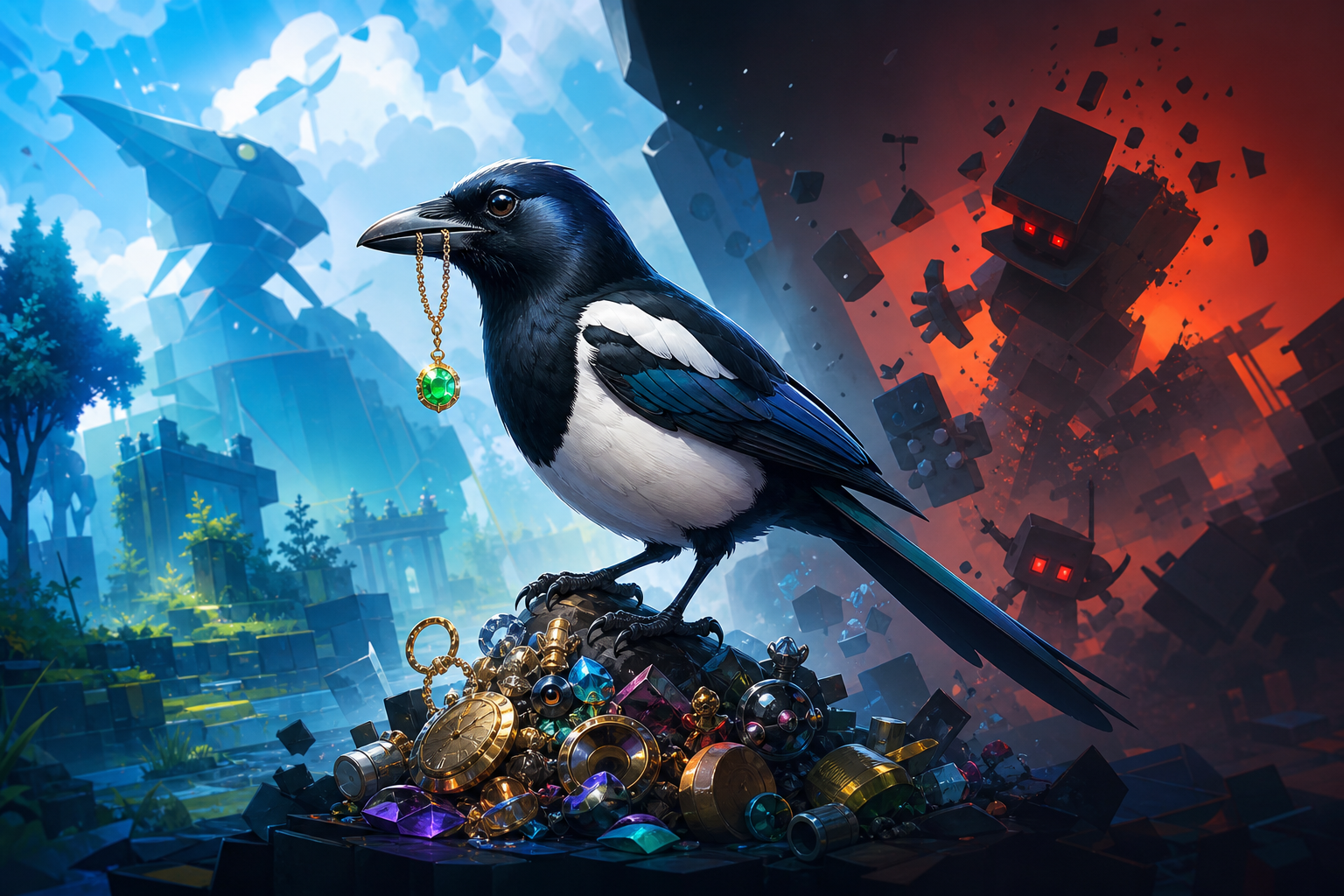 Bad Magpie: Parıltılı əşyalar yığan, dağıdıcı və duyğulu indie oyun gəlir