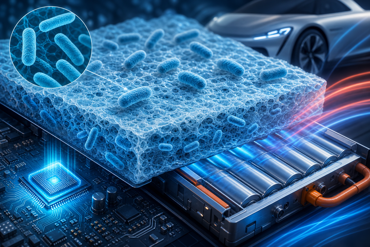 Bakteriya əsaslı yeni soyutma materialı elektronika və EV batareyalarını daha sərin saxlaya bilər