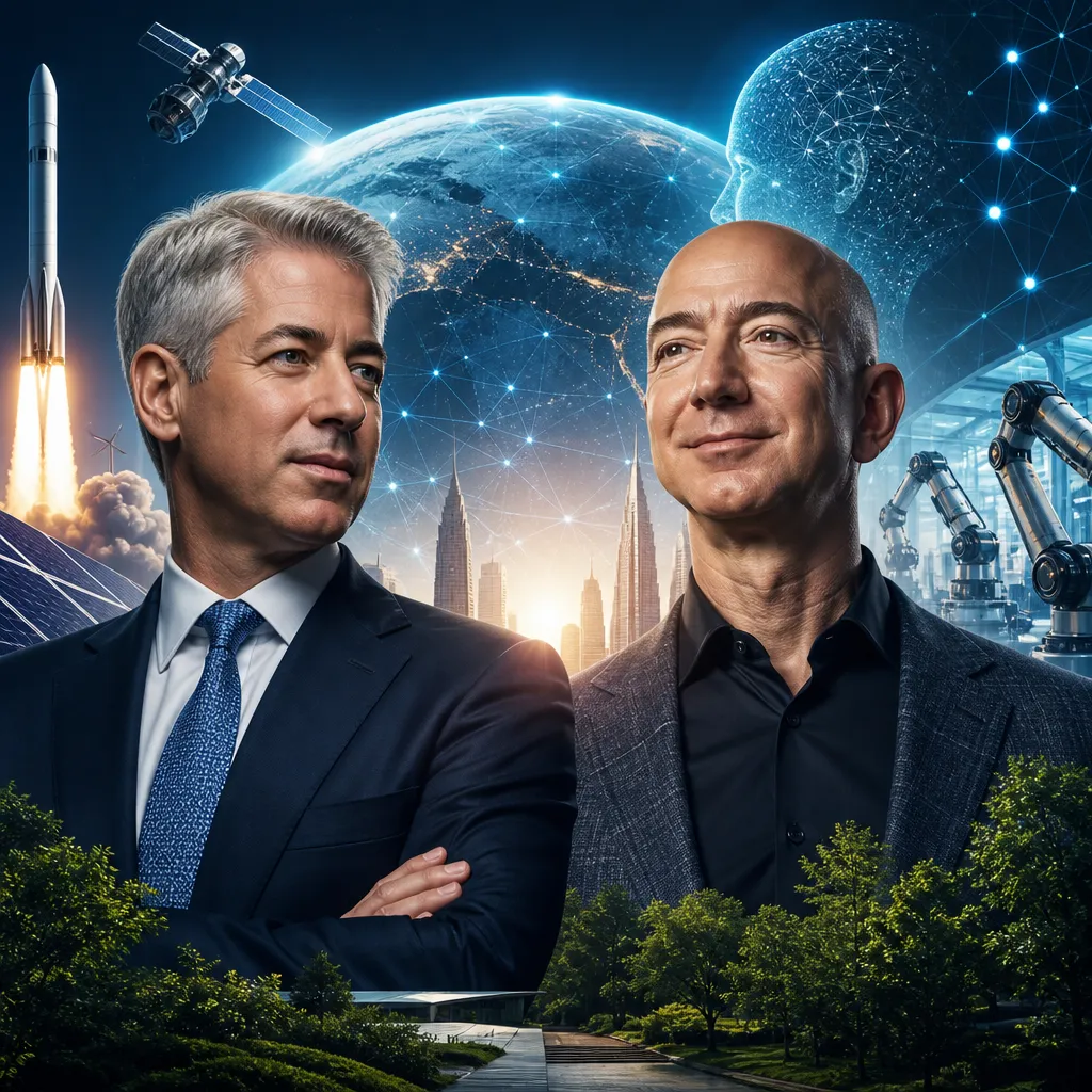 Bill Ackman və Jeff Bezos eyni fikirdədir: Dünyanı dəyişmək üçün işləyən texnologiya qurmaq lazımdır