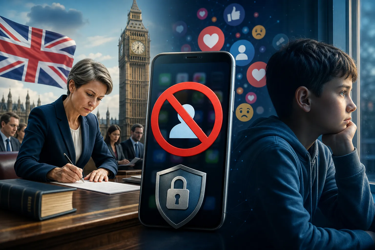 Böyük Britaniya 16 yaşdan kiçiklər üçün sosial media qadağası hazırlayır