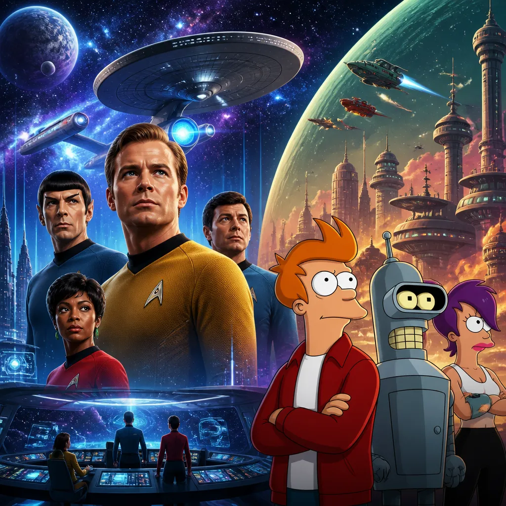 Bu ay izləməyə dəyən texnologiya ruhlu seriallar: Star Trek və Futurama yenidən gündəmdə