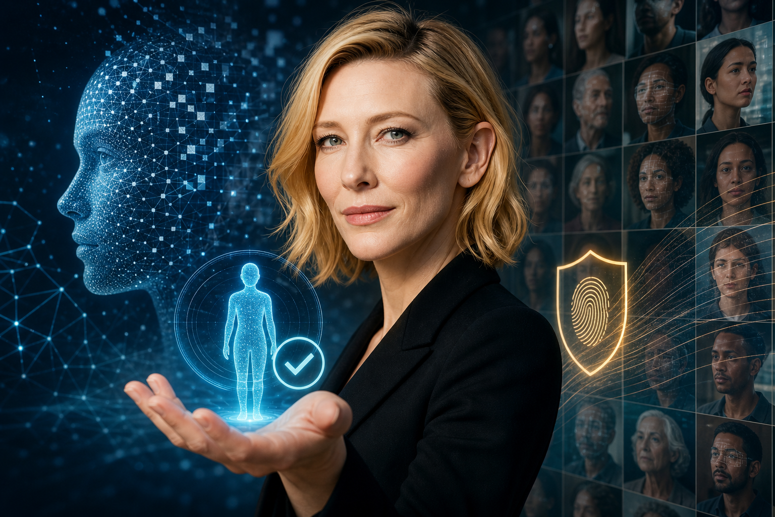 Cate Blanchett AI-dan kimliyinizi qorumaq üçün Human Consent Registry-ni istifadəyə verdi