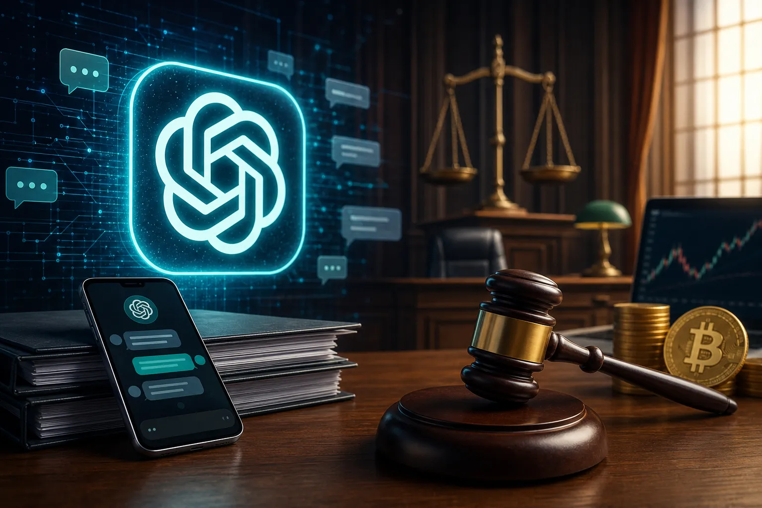 ChatGPT yazışmaları məhkəməyə gedir: OpenAI kripto fırıldaq işində məlumat verə bilər