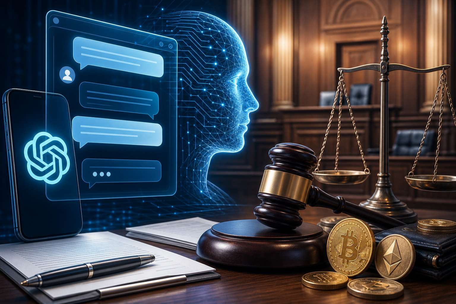 ChatGPT yazışmaları məhkəməyə gedir: OpenAI kripto fırıldaq işində məlumat verə bilər