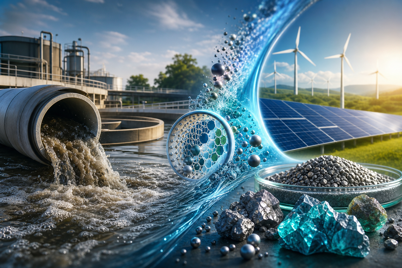 Çirkab sular təmiz enerji inqilabının gizli mineral mənbəyinə çevrilə bilər