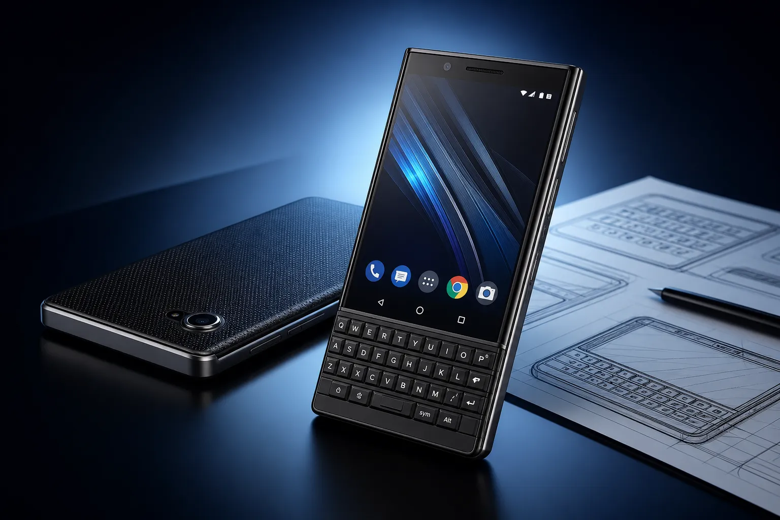 Clicks Communicator işlək prototipdə göründü: BlackBerry ruhlu Android telefon geri qayıdır