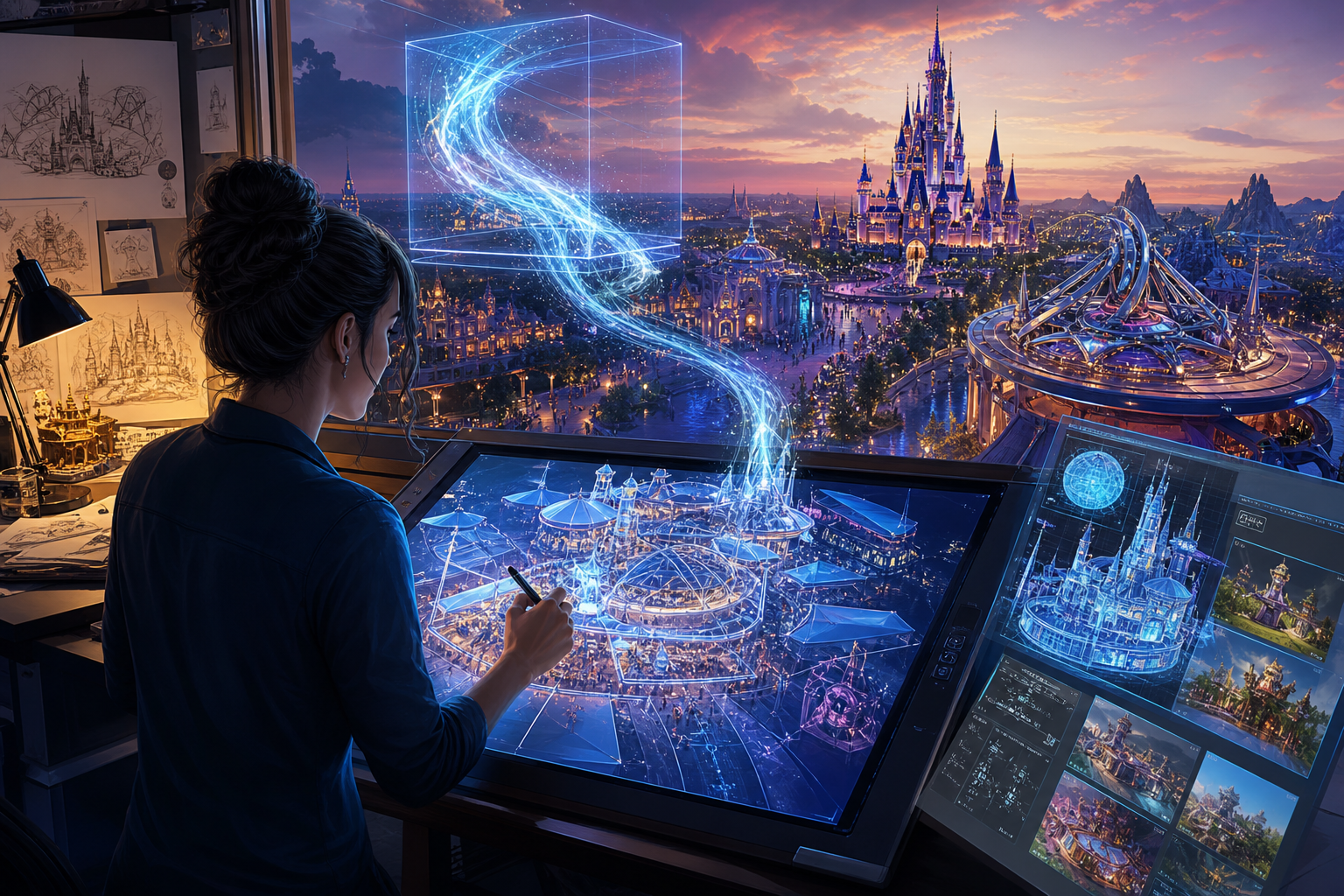 Disney attraksion dizaynını Firefly AI ilə sürətləndirir: Imagineers üçün yeni dövr başlayır