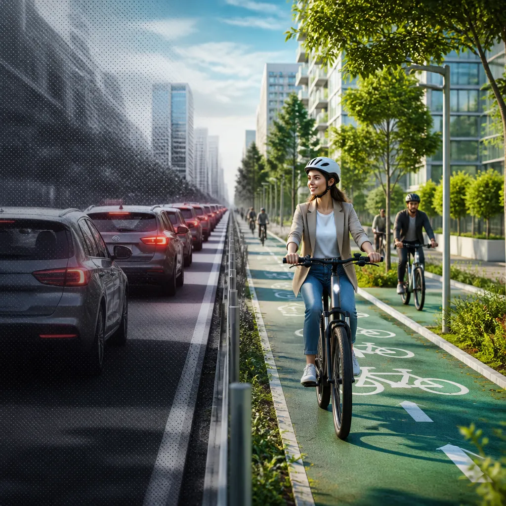 E-bike seçimi niyə artır: İnsanlar özünü təhlükəsiz hiss edəndə avtomobildən imtina edir