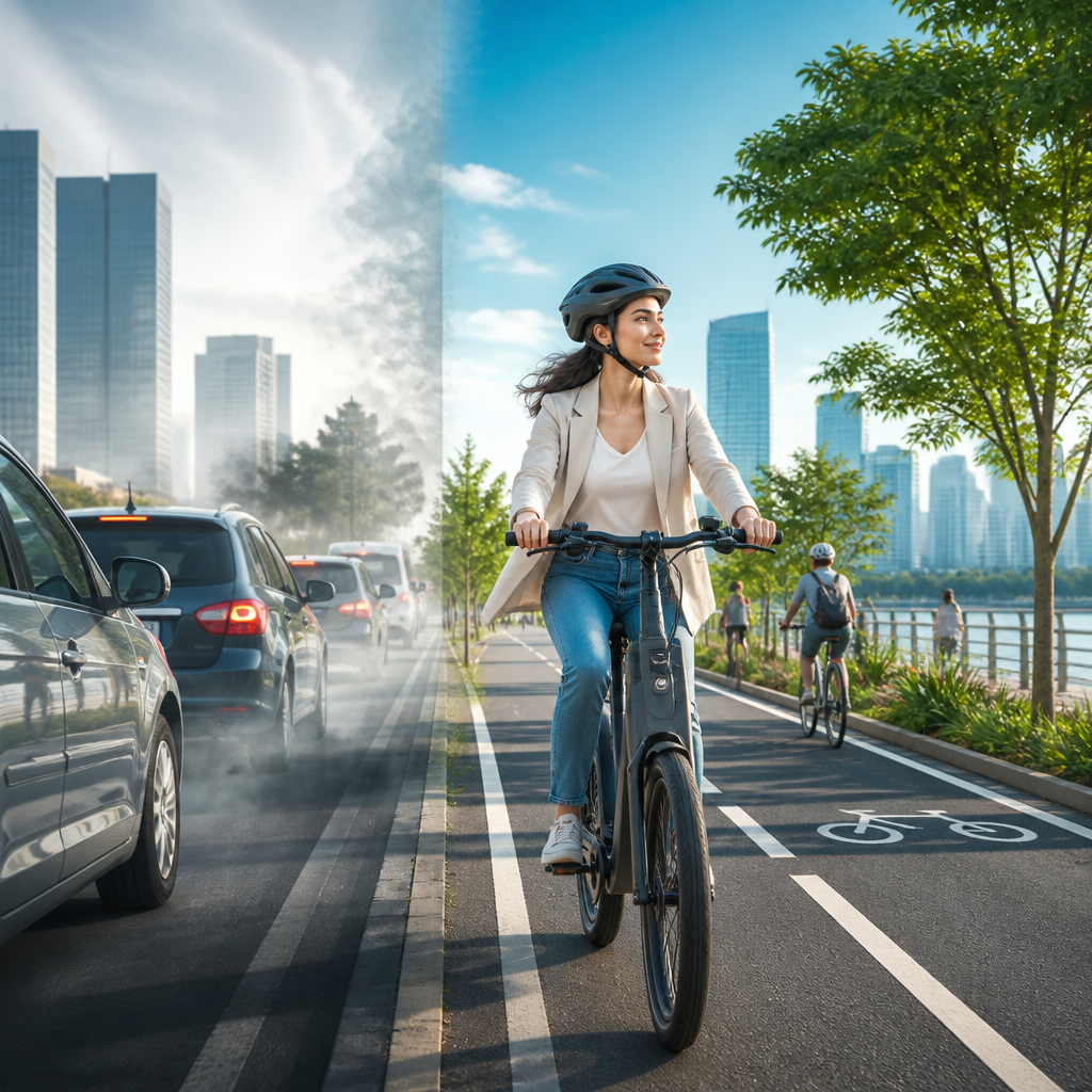 E-bike seçimi niyə artır: İnsanlar özünü təhlükəsiz hiss edəndə avtomobildən imtina edir