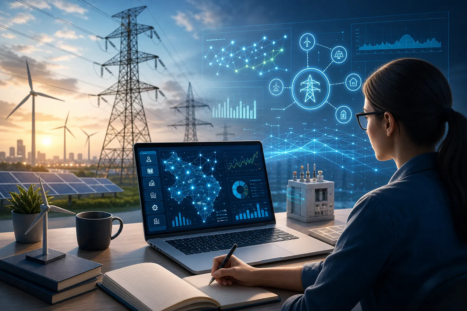 E-learning enerji tənzimləyicilərinə dəyişən elektrik şəbəkəsini anlamaqda necə kömək edir?