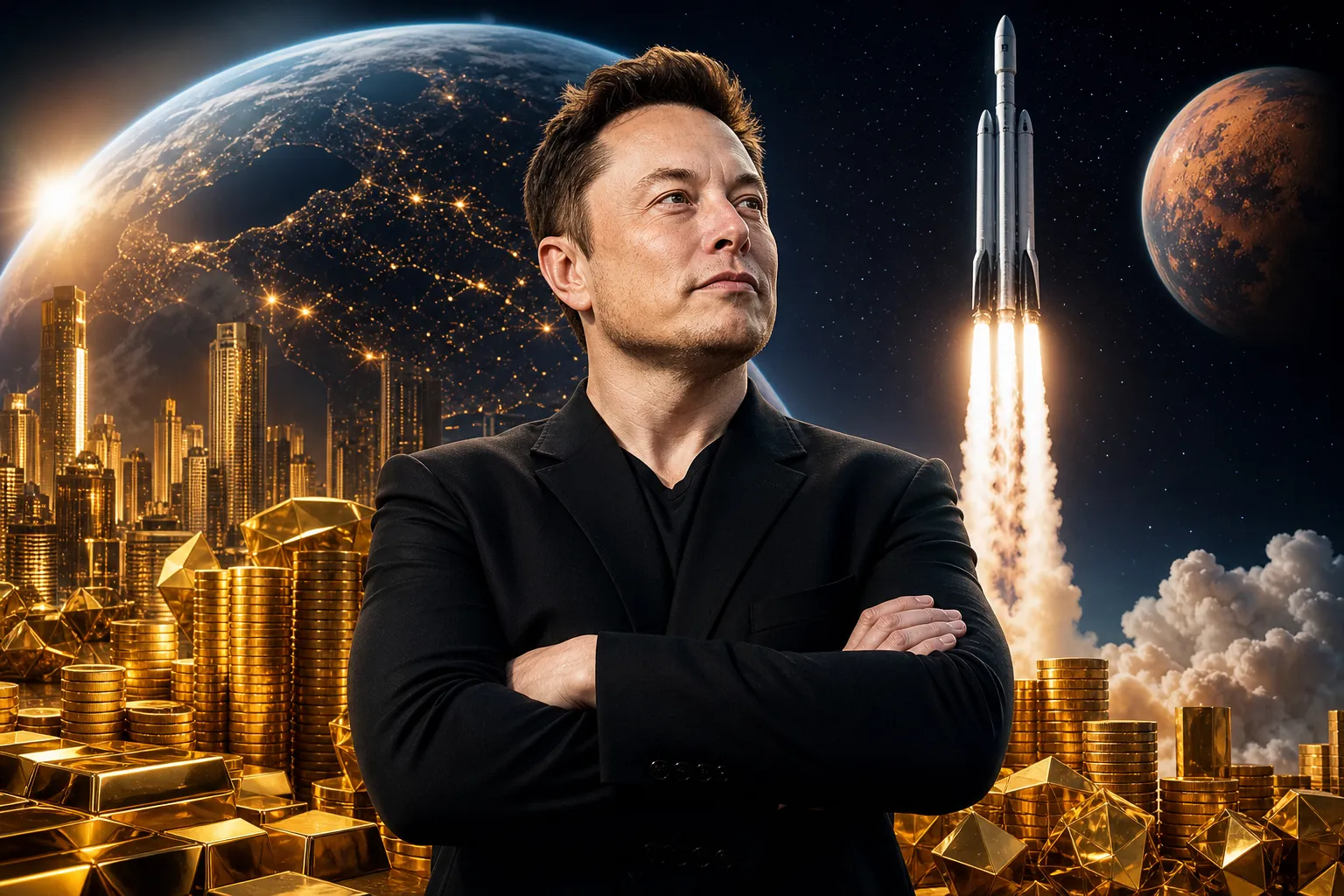 Elon Musk SpaceX IPO-dan sonra dünyanın ilk trilyoneri oldu