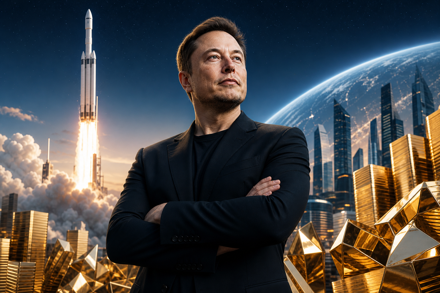 Elon Musk SpaceX IPO-dan sonra dünyanın ilk trilyoneri oldu
