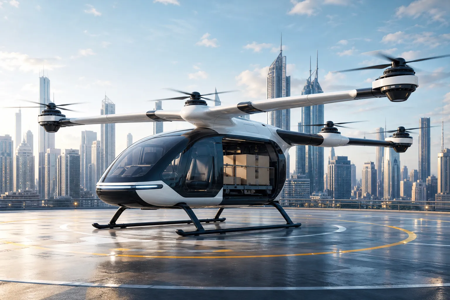 ERC System Victor-u təqdim etdi: 250 kq yük daşıyan hibrid eVTOL 2028-ci ildə yola çıxır