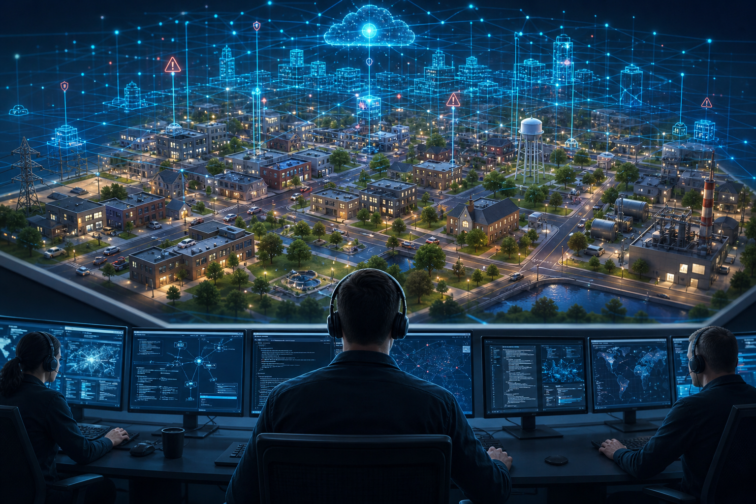 FBI kiberhücumları sınaqdan keçirmək üçün bütöv saxta şəhər qurdu