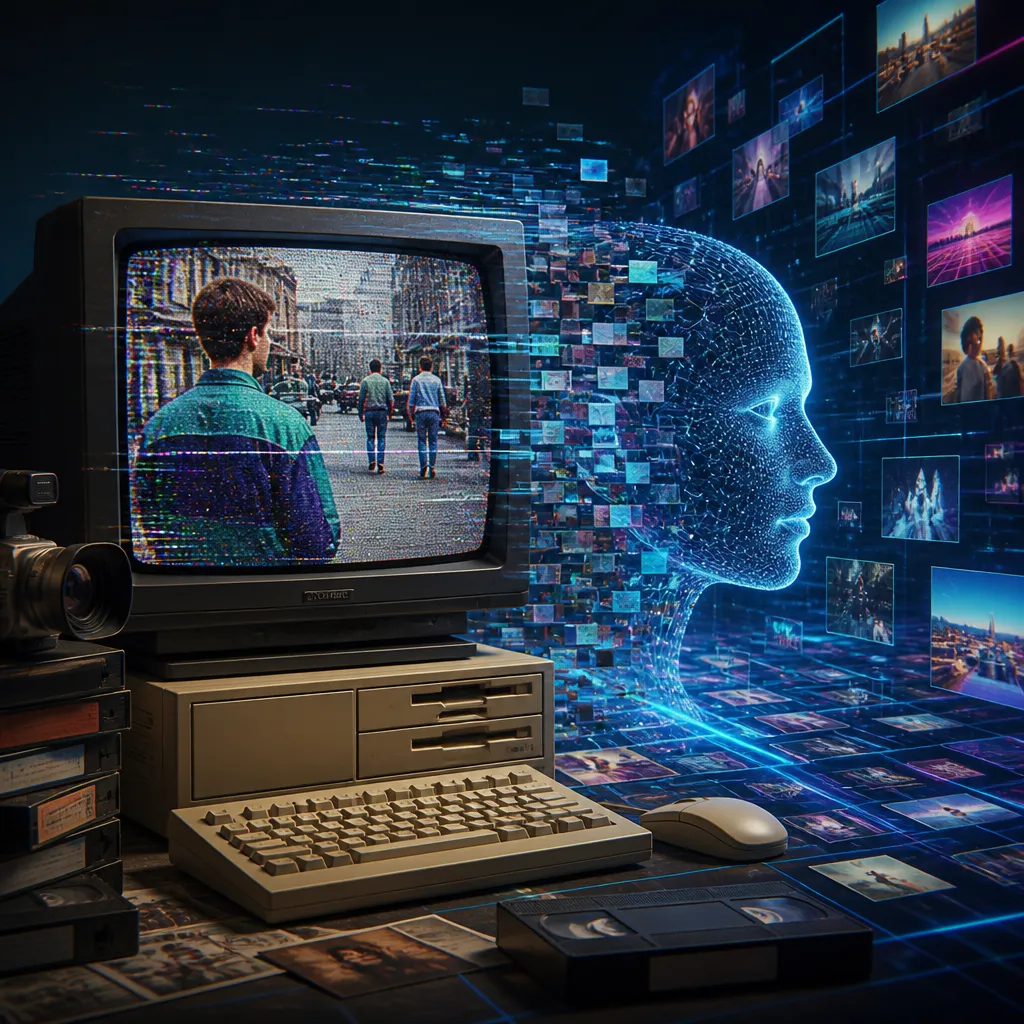 Flux 3 saxta “90-lar videosu” ilə göstərdi: AI artıq internetin tarix yaddaşını qarışdıra bilər
