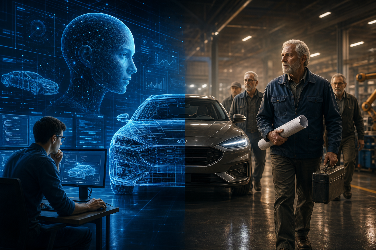 Ford AI-yə güvəndi, amma veteran mühəndisləri geri çağırmalı oldu