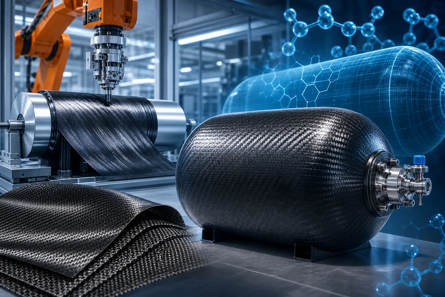 Fraunhofer IFAM kriogen hidrogen çənləri üçün yeni CFRP istehsal texnologiyası hazırladı