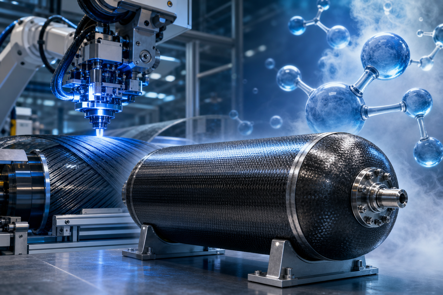 Fraunhofer IFAM kriogen hidrogen çənləri üçün yeni CFRP istehsal texnologiyası hazırladı